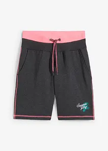 Sweat short in een katoen-wolmix, bonprix