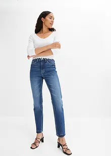 Straight jeans met high waist, bonprix