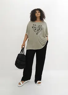 T-shirt van soepele viscose, bonprix