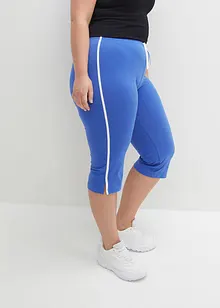 Sport capri in een katoenmix met stretch (set van 2), bonprix