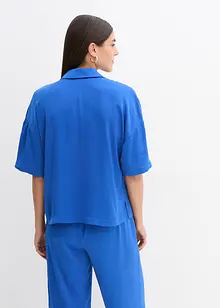 Oversized blouse met crash effect, bonprix