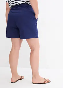 High waist short van twill, bonprix