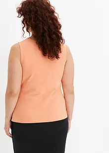 Top van katoen met stretch, bonprix