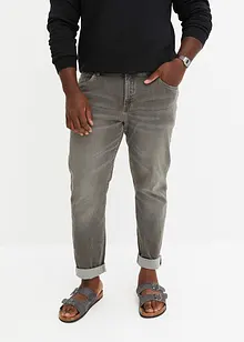 Regular fit stretch jeans, tapered, bonprix