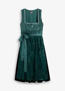 Dirndl met schort met borduursel (2-dlg. set), bonprix
