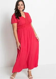 Maxi jurk van soepele viscose, bonprix