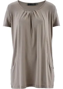 Longshirt met viscose, bonprix