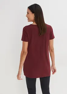 Longshirt met viscose, bonprix