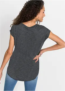 Longshirt van viscosemix, bonprix