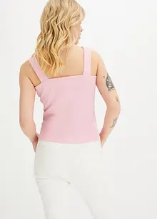 Geribde top (set van 2), bonprix