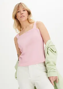 Geribde top (set van 2), bonprix
