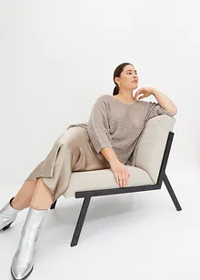 Ajour trui met glitter, bonprix