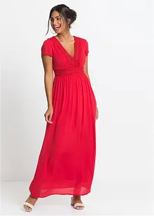 Maxi jurk van soepele viscose, bonprix