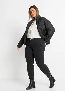 Skinny stretch jeans, mid waist, bonprix