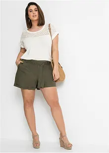 Shirt met kant, bonprix