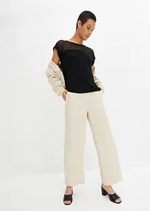 Shirt in een zachte viscosemix, bonprix