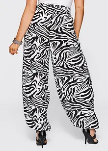 Palazzo broek van soepele viscose, bonprix