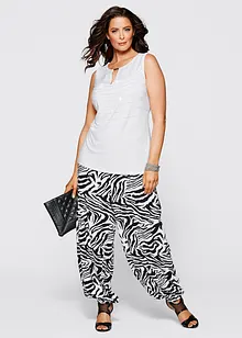 Palazzo broek van soepele viscose, bonprix