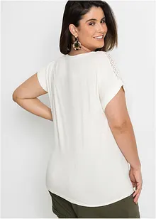 Shirt met kant, bonprix