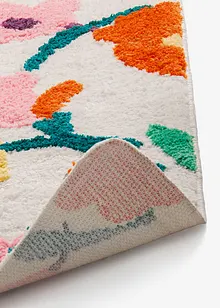 Getufte badmat met kleurrijke bloemen, bonprix