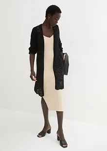 Lang vest van ajour, bonprix