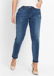 Skinny jeans low waist, cropped, bonprix