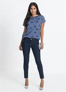 Super stretch jeans van licht materiaal, bonprix