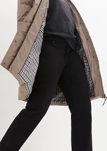 Lange donsjas met gedessineerde voering, waterafstotend, bonprix