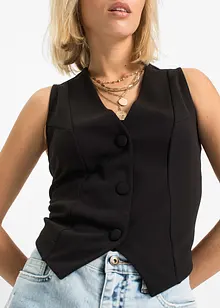 Gilet van stevige interlock, bonprix