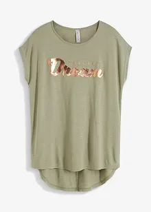 Longshirt van viscosemix, bonprix