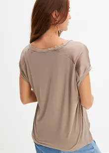Shirt in een viscosemix, bonprix