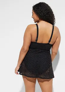 Badpakjurk met kant, bonprix
