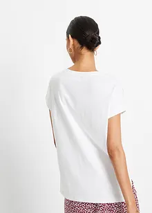 Luchtig shirt met kant, bonprix