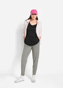 Longshirt van zachte viscose (set van 2), bonprix