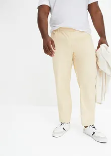 Regular fit instapbroek van puur katoen, straight, bonprix