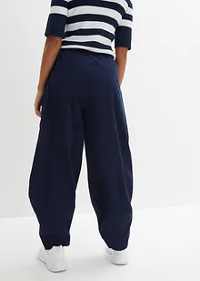 Lichte twill broek in een elastische katoenmix, bonprix