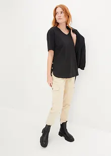 Wijd T-shirt van biologisch katoen, bonprix