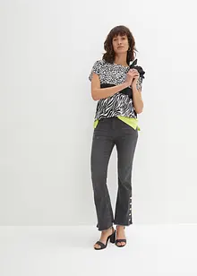 Shirt in een zachte viscosemix, bonprix