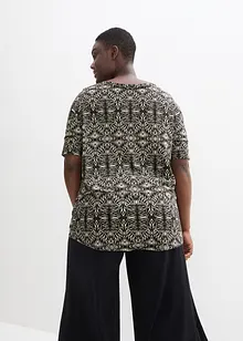 Shirt in een zachte viscosemix, bonprix