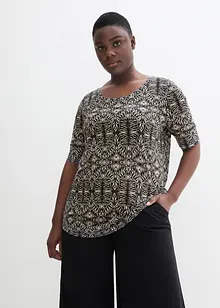 Shirt in een zachte viscosemix, bonprix