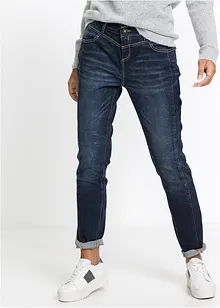 Boyfriend stretch jeans mid waist, bonprix