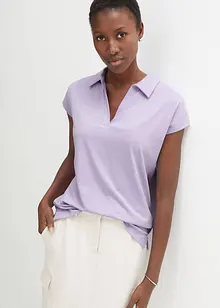 Shirt met open polokraag, bonprix