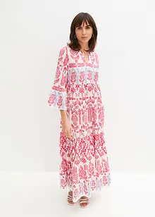 Maxi jurk van soepel vallende viscose, bonprix