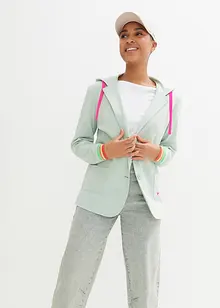 Sweat blazer in een viscosemix, bonprix
