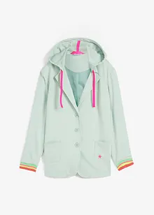 Sweat blazer in een viscosemix, bonprix