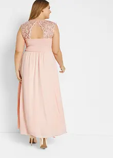Maxi galajurk met kant, bonprix