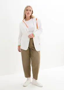 Sweat blazer in een viscosemix, bonprix