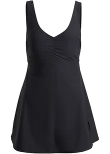 Corrigerende badpakjurk met V-hals, medium corrigerend, bonprix