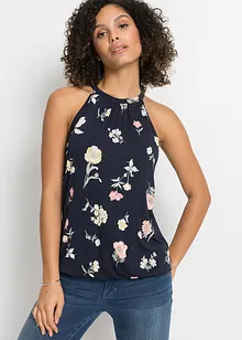Gedessineerde top  met viscose, bonprix