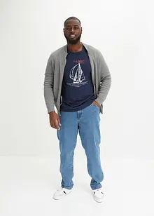 T-shirt (set van 2) van puur biologisch katoen, bonprix